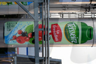 Protesters Against The Closure Of The Teisseire Factory In Crolles