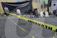 Accident On The Devil's Descent, "the Most Dangerous Street" In Mexico City, After A Soda Truck Lost Its Brakes