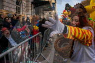 Macys 99th Annual Thanksgiving Day Parade In NYC