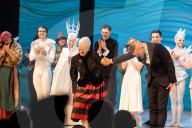 HM Queen Margrethe Attends "The Snow Queen"