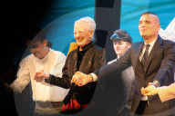 HM Queen Margrethe Attends "The Snow Queen"