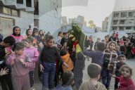 Recreational Event For Palestinian Children in Rashad Al Shawwa - Gaza