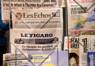 Illustration Newspapers at Newsstands - Paris