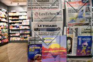 Illustration Newspapers at Newsstands - Paris