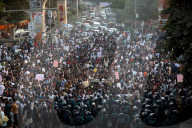 Road Blockade In Dhaka
