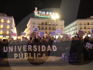 Madrid Experiences The Second Day Of The Student Strike