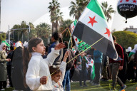Syrians Celebrate Anniversary of Bashar al-Assad’s Fall - Damascus