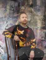 The artist Tom de Freston, in his studio in Oxford