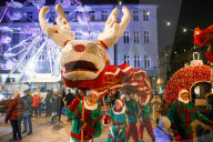 Christmas Market Opening In Gliwice, Poland