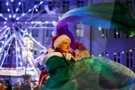 Christmas Market Opening In Gliwice, Poland