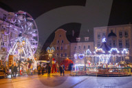 Christmas Market Opening In Gliwice, Poland