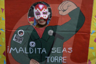 Residents Of The Xoco Neighborhood In Coyoacan, Mexico City, Protest Outside The Mitikah Tower Over Water Shortages And Gentrification