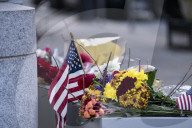 View Out Side Farragut West Metro Station  In Washington DC