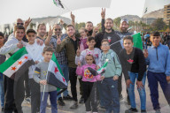 Thousands Of Syrians Mark “Deterrence Of Aggression” Operation, Reject Israeli Attacks