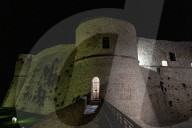 Night View Of Ortona, Italy