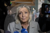 Marine Le Pen at the Drocourt Christmas Market for RN 2026 Municipal Campaign - Hauts-de-France