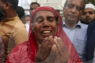 Political Activists and Journalists Outside Hospital as Khaleda Zia Receives ICU Treatment in Dhaka