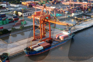 Qingzhou Container Terminal in Fuzhou