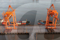 Qingzhou Container Terminal in Fuzhou