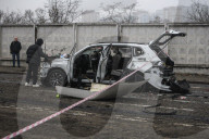 Russian Massive Combined Missile And Drone Attack On The Kyiv