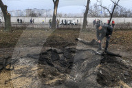 Russian Massive Combined Missile And Drone Attack On The Kyiv