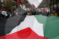 Demonstration In Solidarity With Palestine In Paris