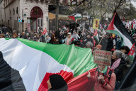 Demonstration In Solidarity With Palestine In Paris
