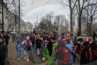 Arrests Made As Anti-Immigration March Sparks Tension In The Hague