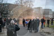 Arrests Made As Anti-Immigration March Sparks Tension In The Hague
