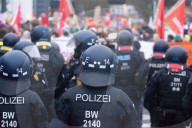Protets Against AFD New AFD Youth New Organization In Giessen