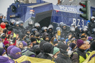 Large Demonstration Against Far-right AfD Youth Relaunch In Gießen On November 29