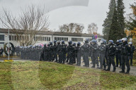 Large Demonstration Against Far-right AfD Youth Relaunch In Gießen On November 29