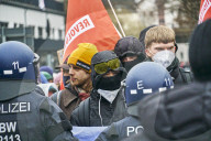 Large Demonstration Against Far-right AfD Youth Relaunch In Gießen On November 29