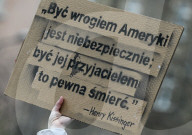 Activists March In Krakow Against Alleged Use Of Polish TNT In Gaza