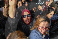 Feminists March Against Civil Society Crackdown And Restrictions On Public Space In Tunis