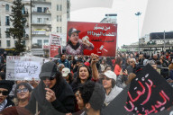 Feminists March Against Civil Society Crackdown And Restrictions On Public Space In Tunis
