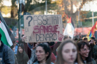 Demonstration In Solidarity With The Palestinian People In Italy