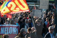 Demonstration In Solidarity With The Palestinian People In Italy