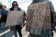 Demonstration In Solidarity With The Palestinian People In Italy