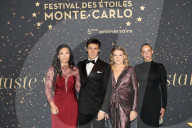 NO TABLOIDS - Prince Albert II with Chefs of SBM Group - Monaco