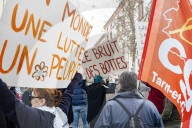 Protests against Jordan Bardella s visit in Moissac - France