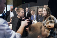 Jordan Bardella Book Signing in Moissac - France