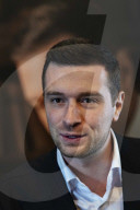 Jordan Bardella Book Signing in Moissac - France