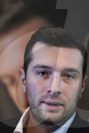 Jordan Bardella Book Signing in Moissac - France