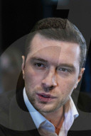 Jordan Bardella Book Signing in Moissac - France