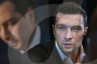 Jordan Bardella Book Signing in Moissac - France