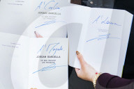 Jordan Bardella Book Signing in Moissac - France