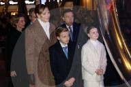 NO TABLOIDS - Royals at Christmas Lights Inauguration - Monaco