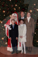NO TABLOIDS - Royals at Christmas Lights Inauguration - Monaco