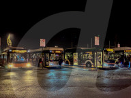 Daily Life In Venice At Night